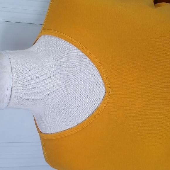 Duluth Trading Company WMS SZ XL T Tee Shirt Gold Yellow Long Sleeve Cotton - Picture 8 of 10